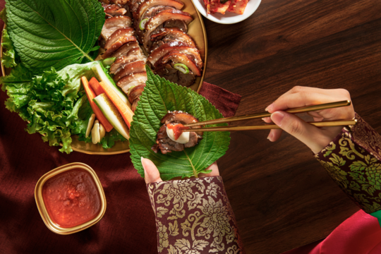 Asiatisches Buffet